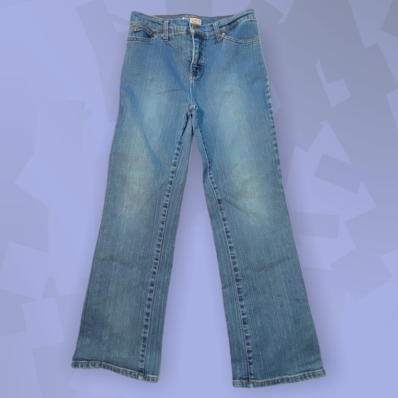 Faded Glory Stretch Bootcut Jeans 12 Regular - Picture 1 of 12